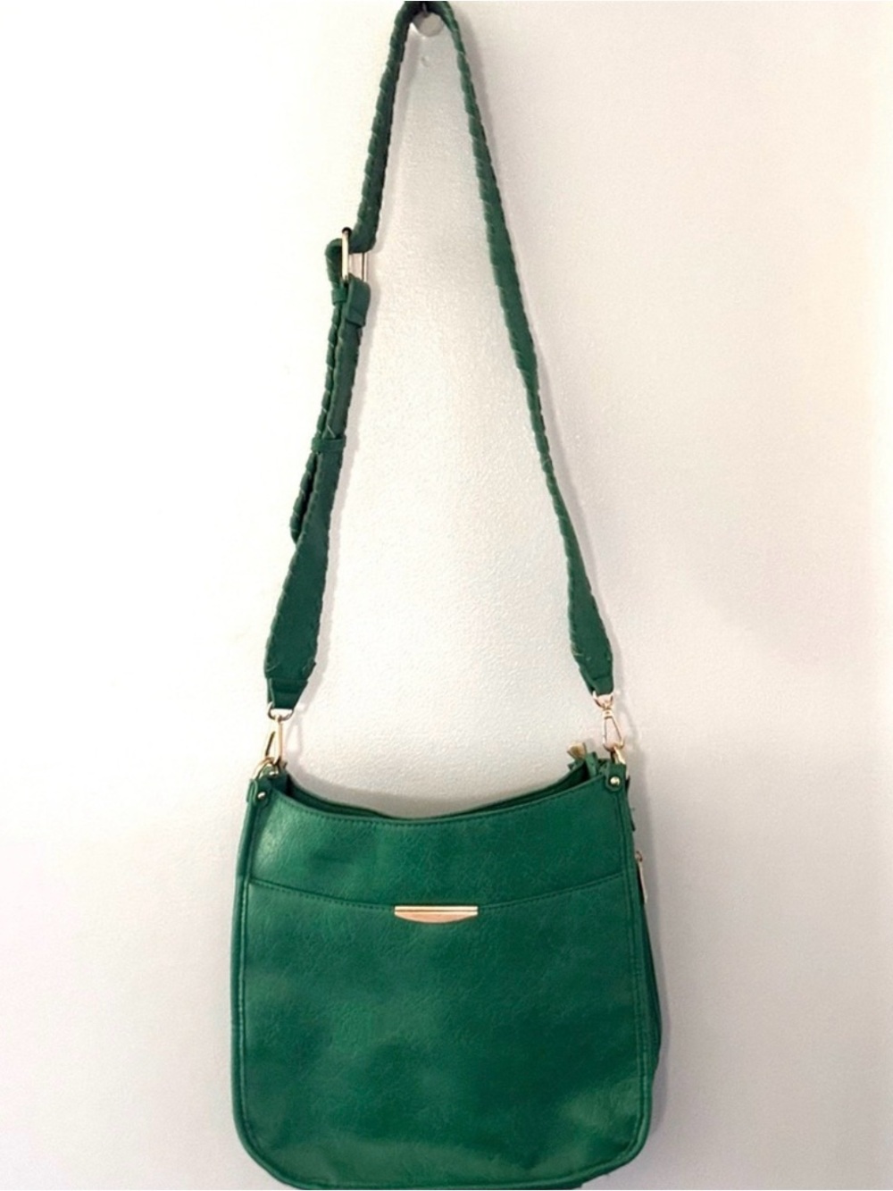 Jessie James Emily Concealed Carry Hobo with Whipstitch Shoulder Purse Green